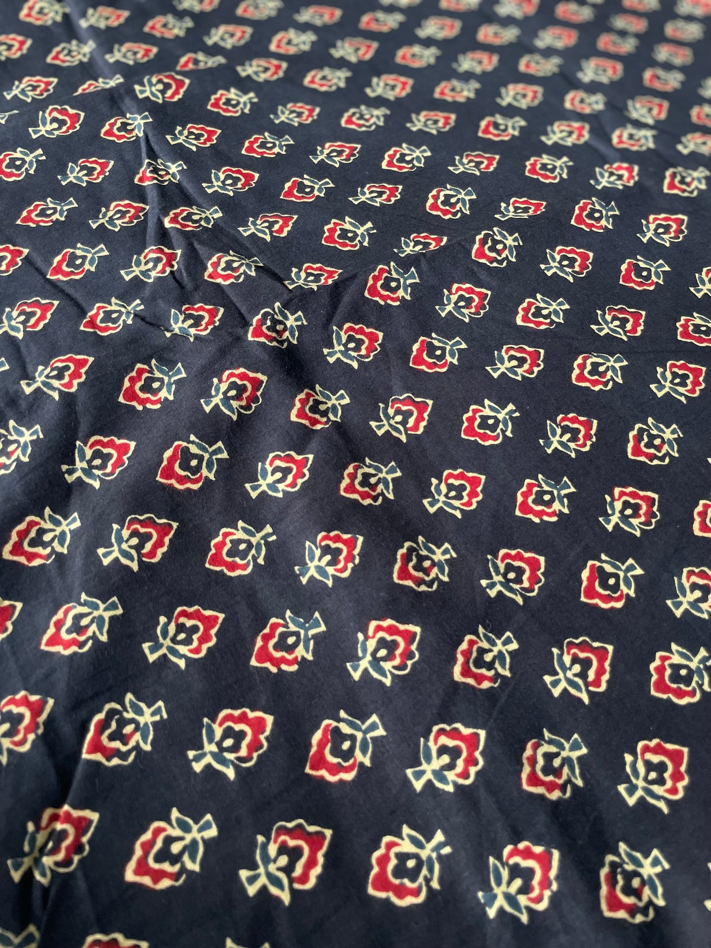 Ajrakh Cotton Fabric Set