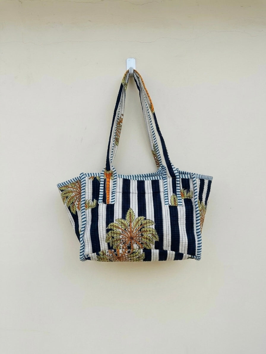 Palm Trees Beach Tokree Bag