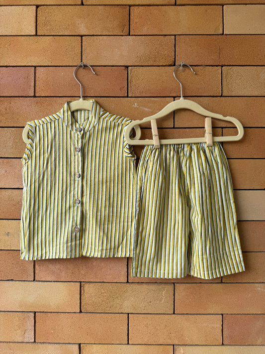 Riley Cotton Baby Set (Yellow)