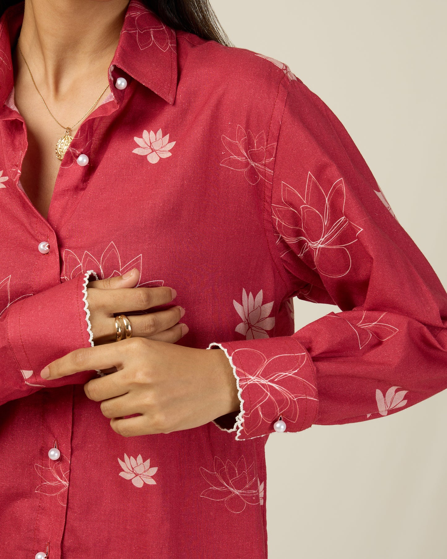 OG Lotus Cotton Shirt