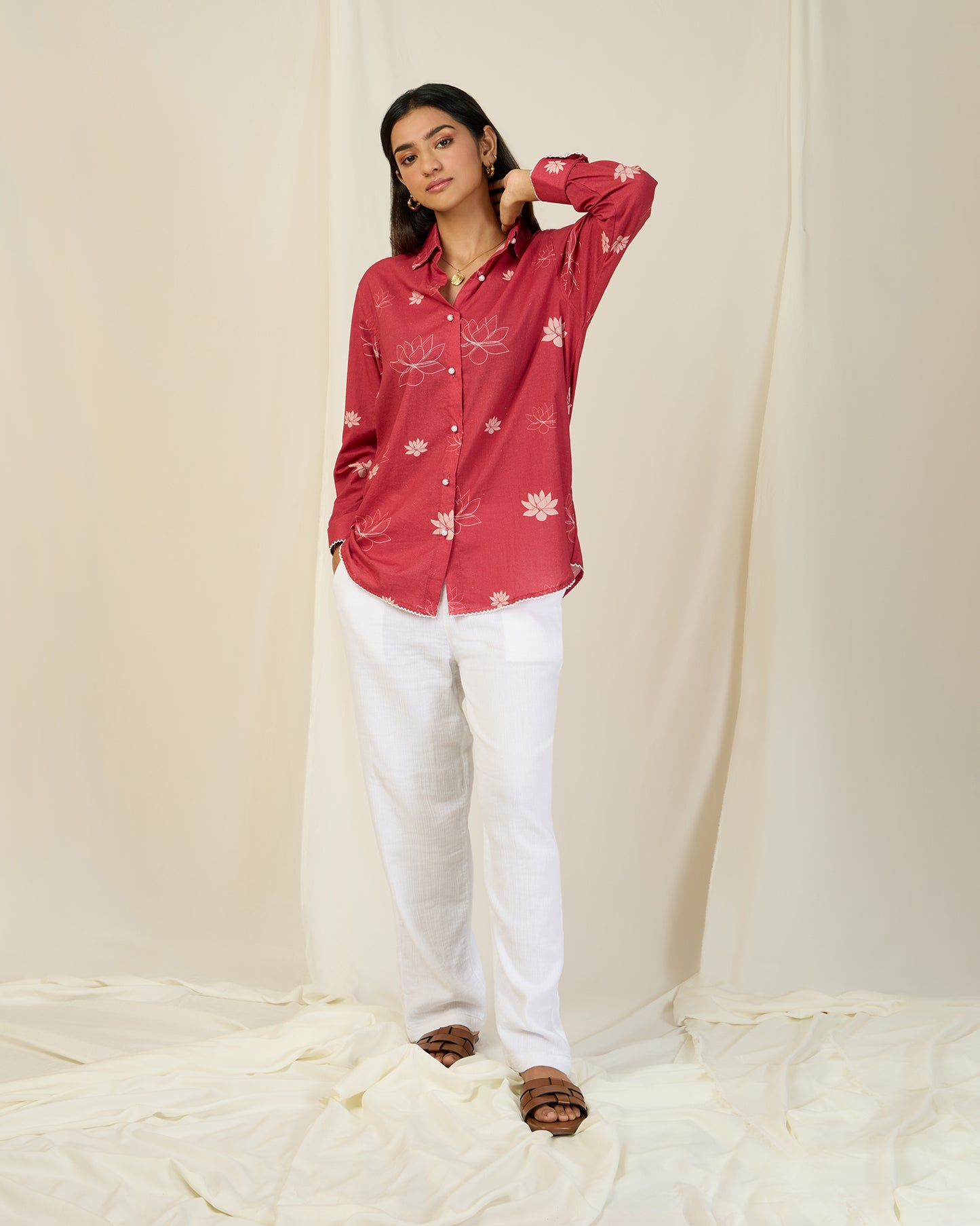 OG Lotus Cotton Shirt