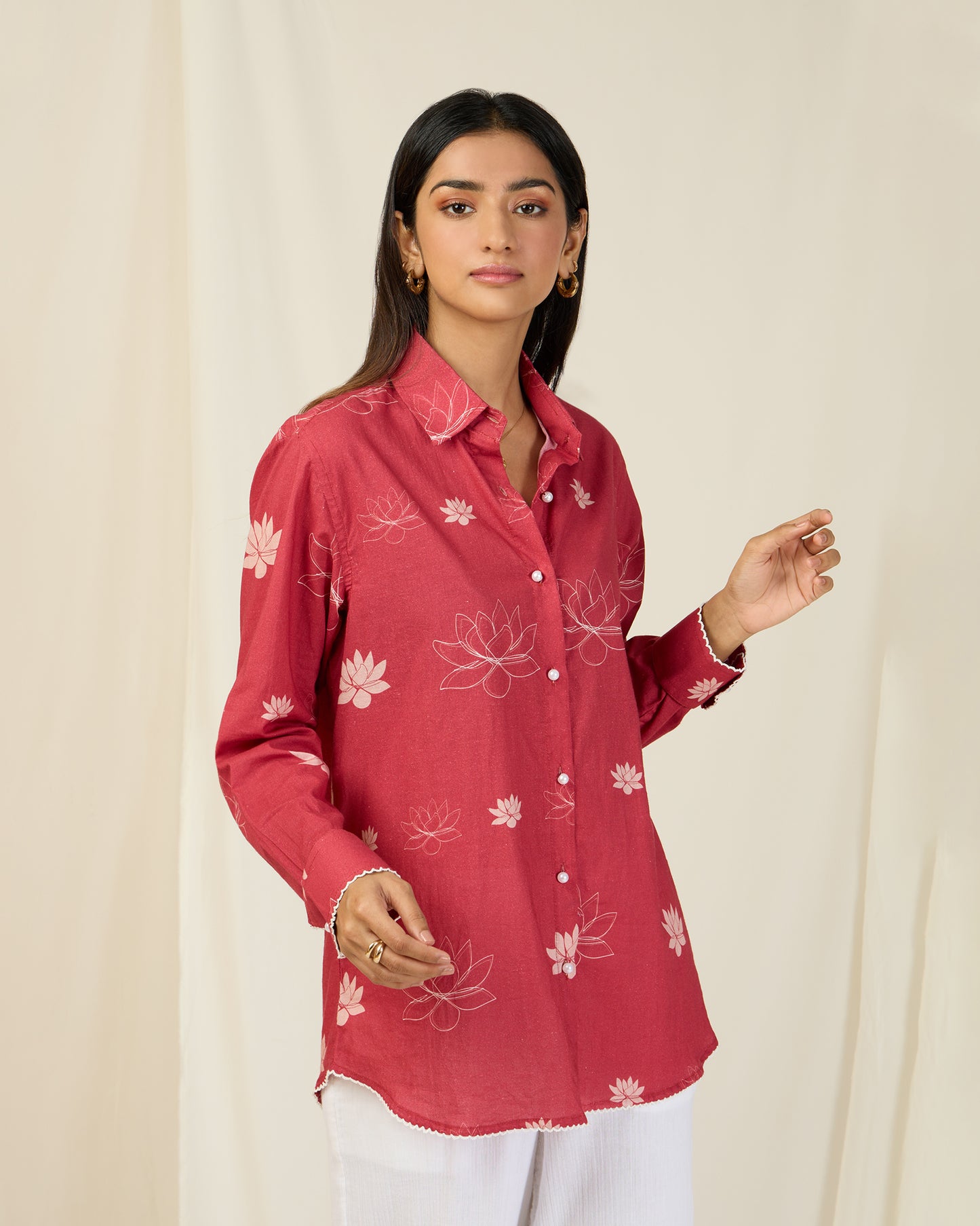 OG Lotus Cotton Shirt