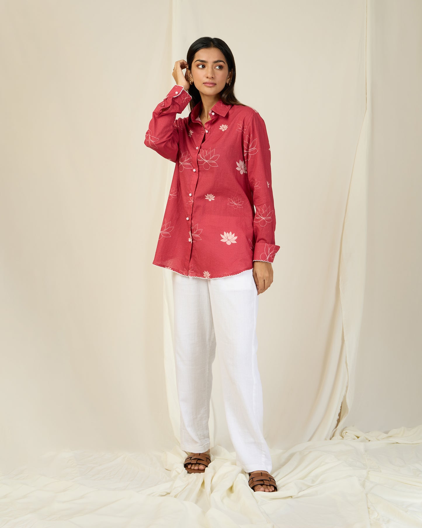 OG Lotus Cotton Shirt