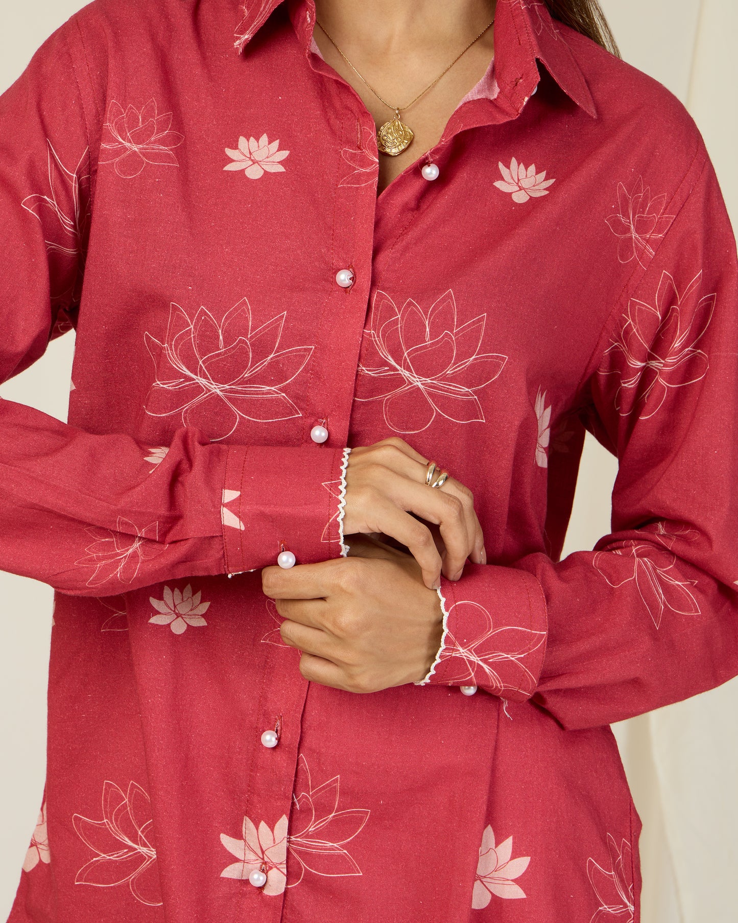 OG Lotus Cotton Shirt