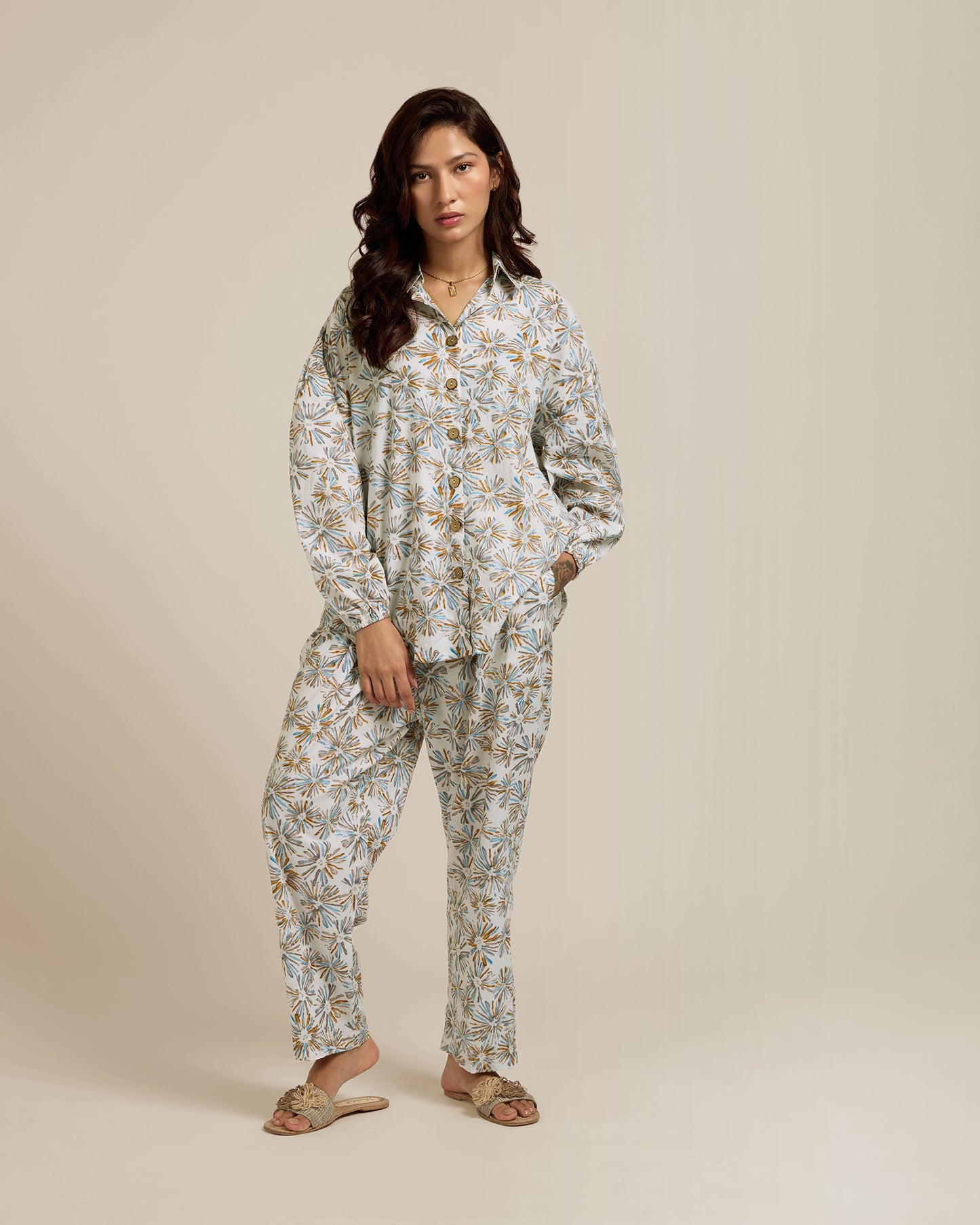 Cindy Co-ord Set (With Pants)