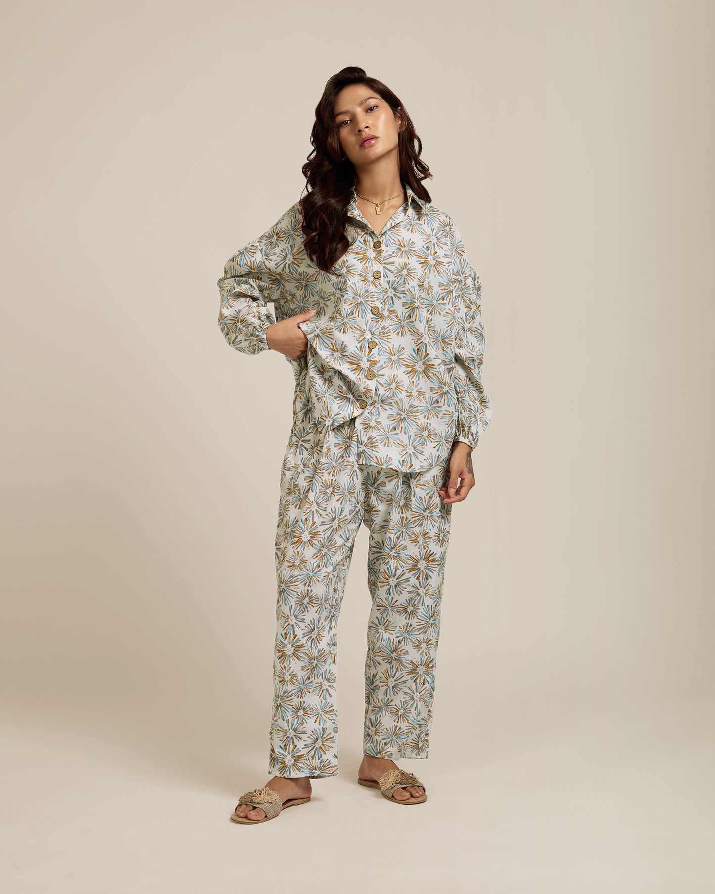 Cindy Co-ord Set (With Pants)