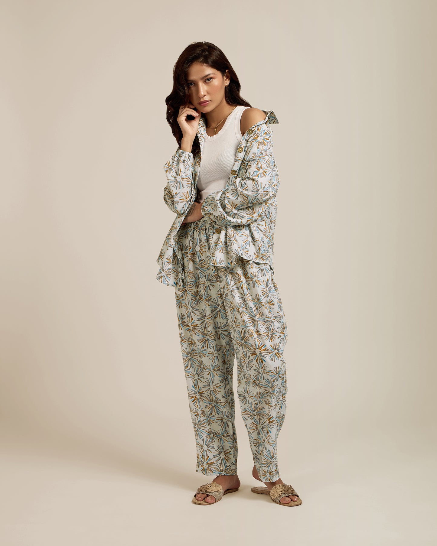 Cindy Co-ord Set (With Pants)
